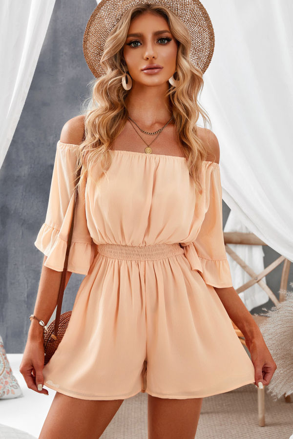 Stay Holding On Romper APRICOT (S-XL) main image 0