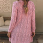 Pink Knit Cardigan