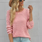 Pink Casual Jersey
