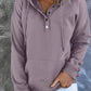 Purple Button Hoodie