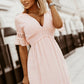 Swiss Dot Maxi Dress