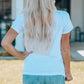 White Rainbow mamma Print Parent-child T-shirt 1pc