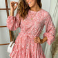 Leopard Ruffled Mini Dress/Romper