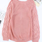 Pink Casual Jersey