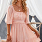 Bow Knot Mini Dress
