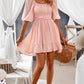 Bow Knot Mini Dress