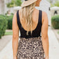 Animal Print Casual Shorts