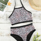 Leopard High Waisted Bikini