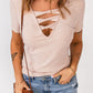 Rib Knit T-Shirt