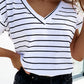 White Stripe T-Shirt