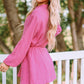 Pink Button Dress