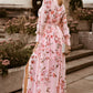 High Split Bohemian Maxi Dress