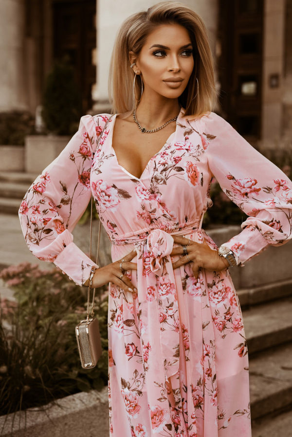 High Split Bohemian Maxi Dress