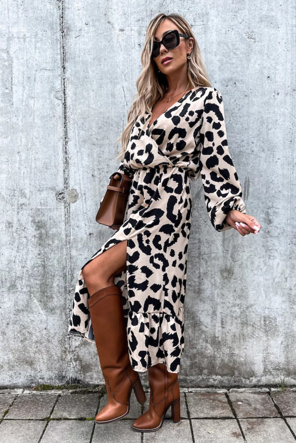 Leopard Midi Dress