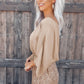 Khaki & Sequins Romper