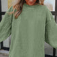 Green Oversized Sweater