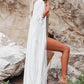 White Crochet Beach Cover Up